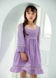 violet cozy dress