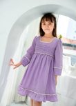 violet cozy dress